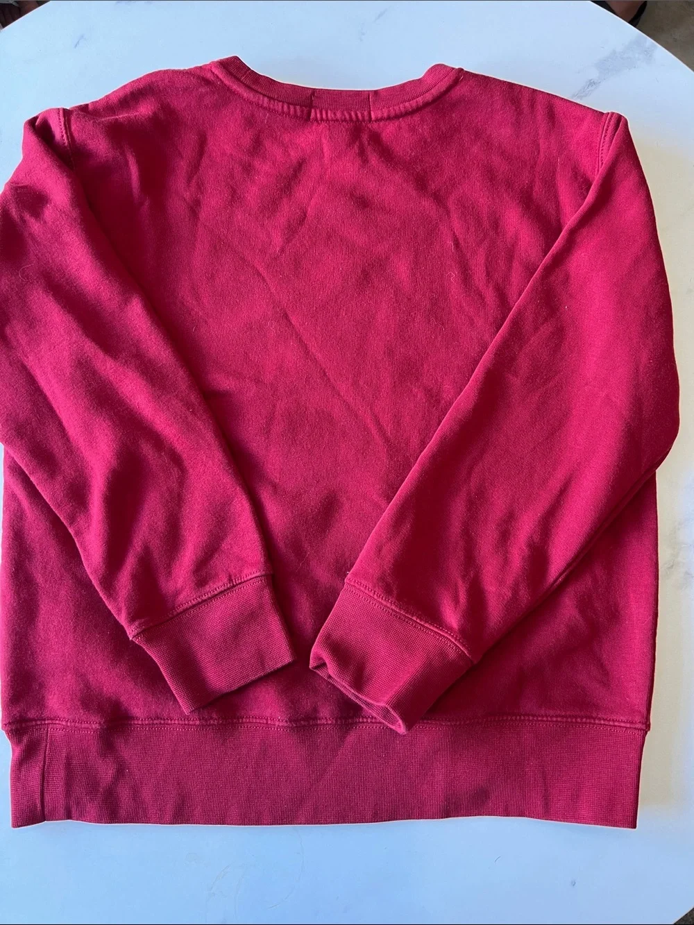 Ralph Lauren Kids Red Polo Bear Graphic Sweatshirt Size M 10/12